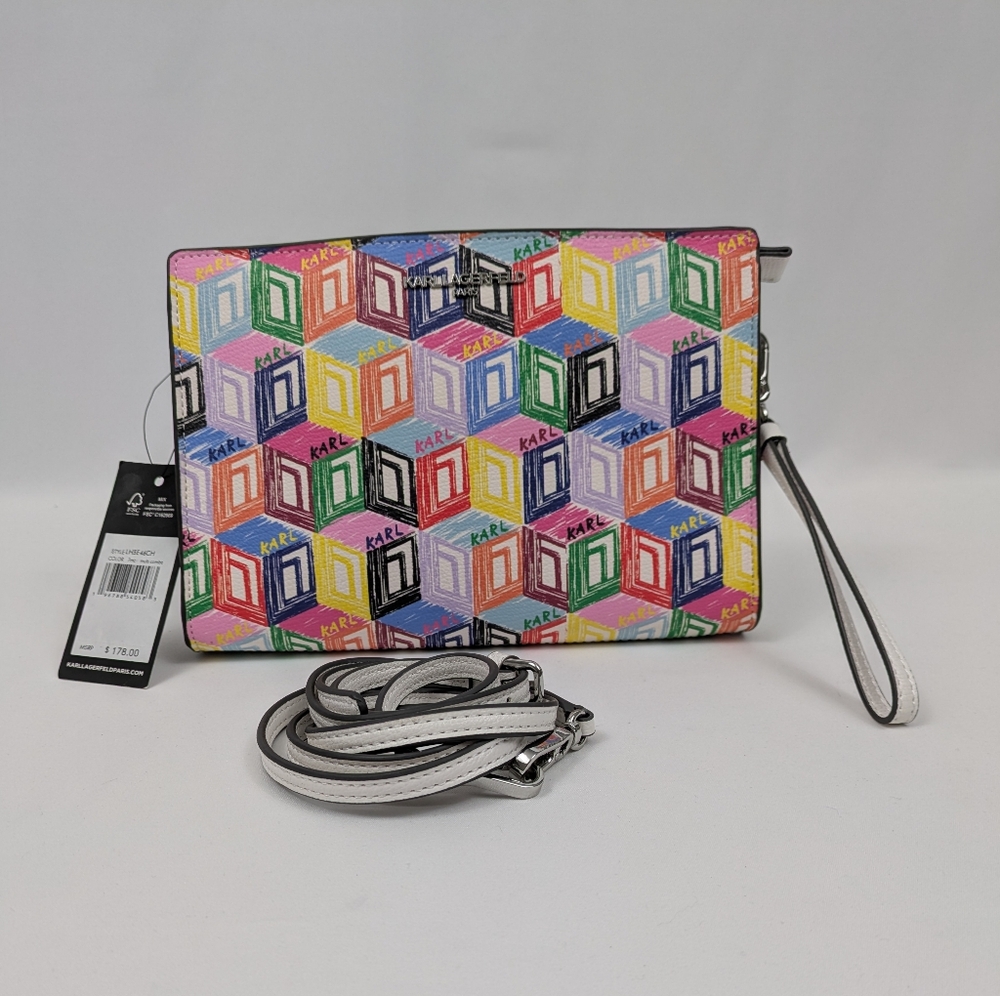 Karl Lagerfeld Wristlet Combo